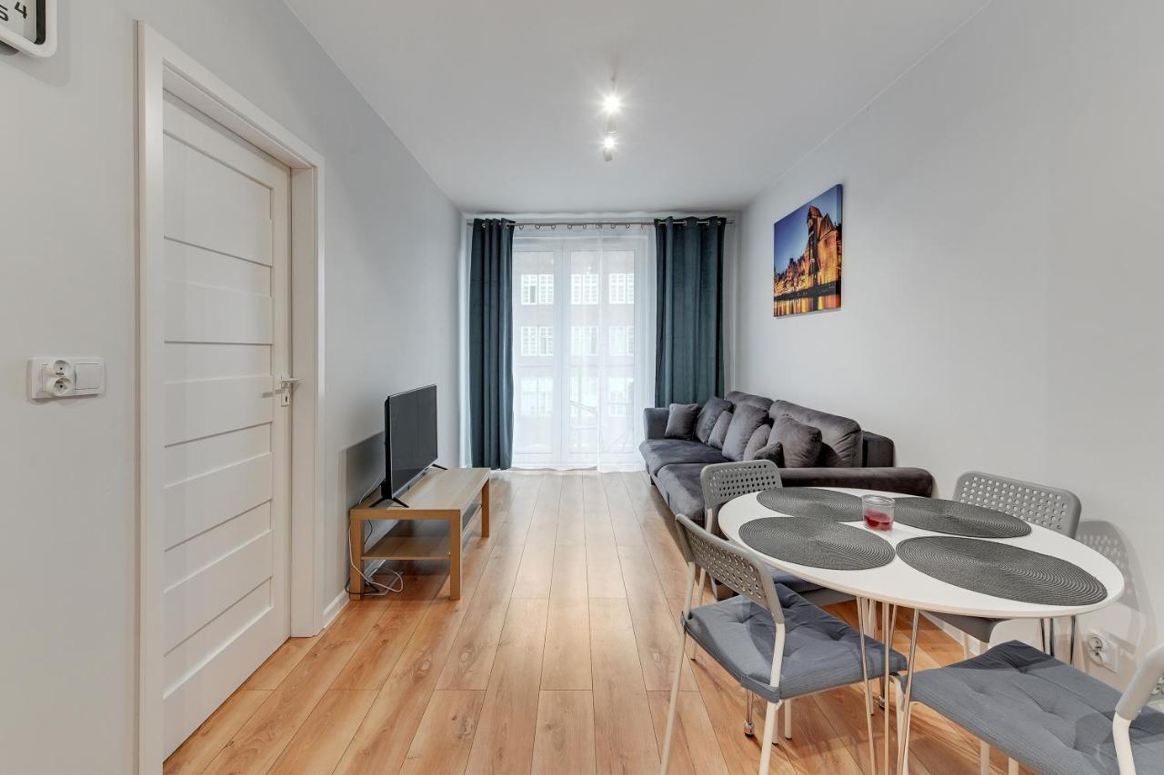 Gdansk Centrum - Apartament 4-Osobowy Z Balkonem エクステリア 写真