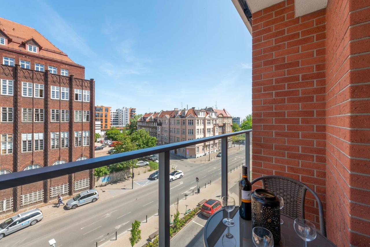 Gdansk Centrum - Apartament 4-Osobowy Z Balkonem エクステリア 写真