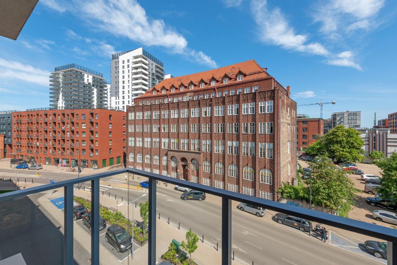 Gdansk Centrum - Apartament 4-Osobowy Z Balkonem エクステリア 写真